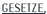 Gesetze